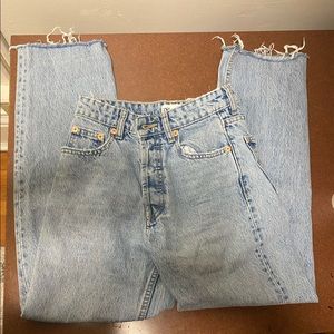 ZARA straight leg jeans